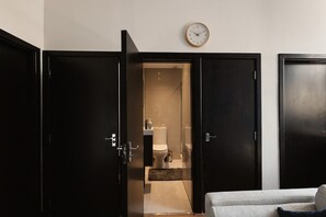 Hair dryer - Stylish Town Centre Suite by Traboule Properties (Warrington)