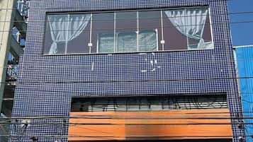 Voorkant van accommodatie