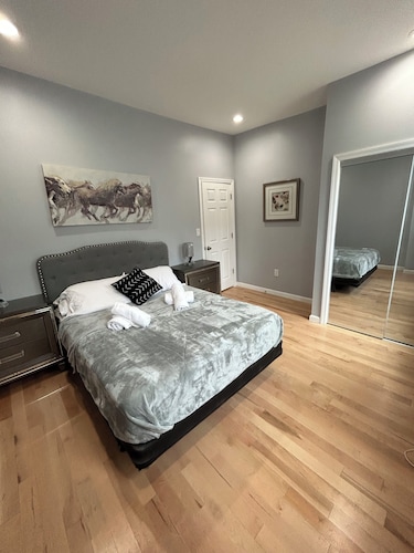 Fantastic apartment in charming Bellerose close to racetrack and arena.