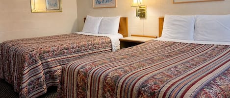 Desk, iron/ironing board, free WiFi, bed sheets