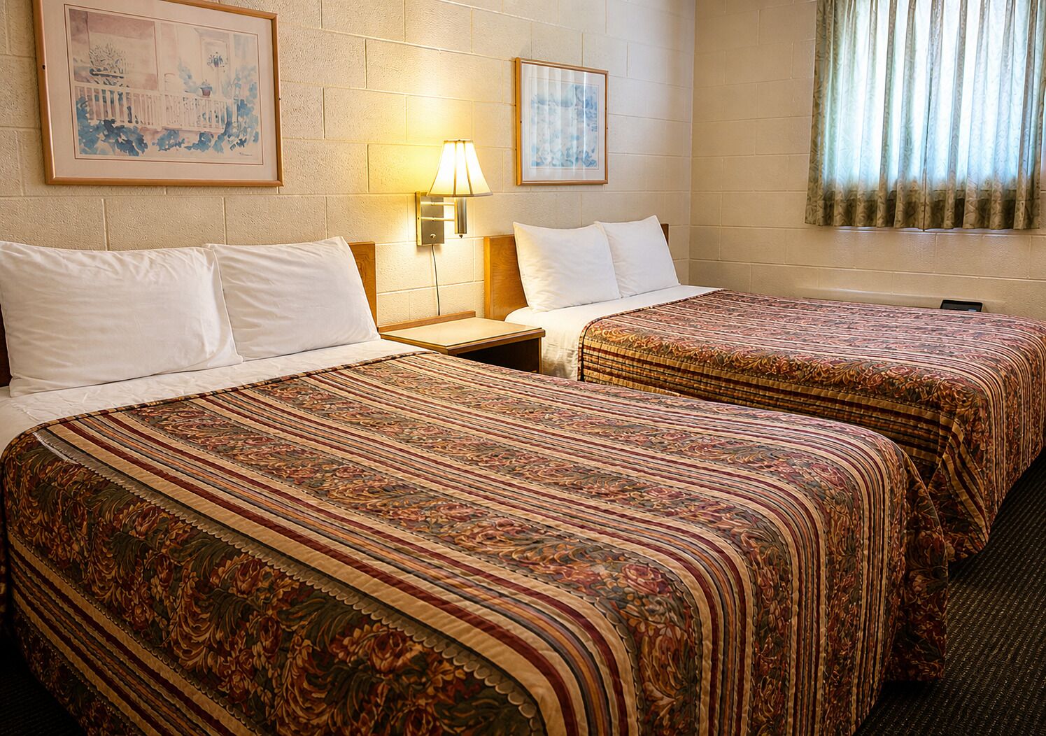 Desk, iron/ironing board, free WiFi, bed sheets