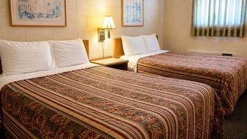 Desk, iron/ironing board, free WiFi, bed sheets