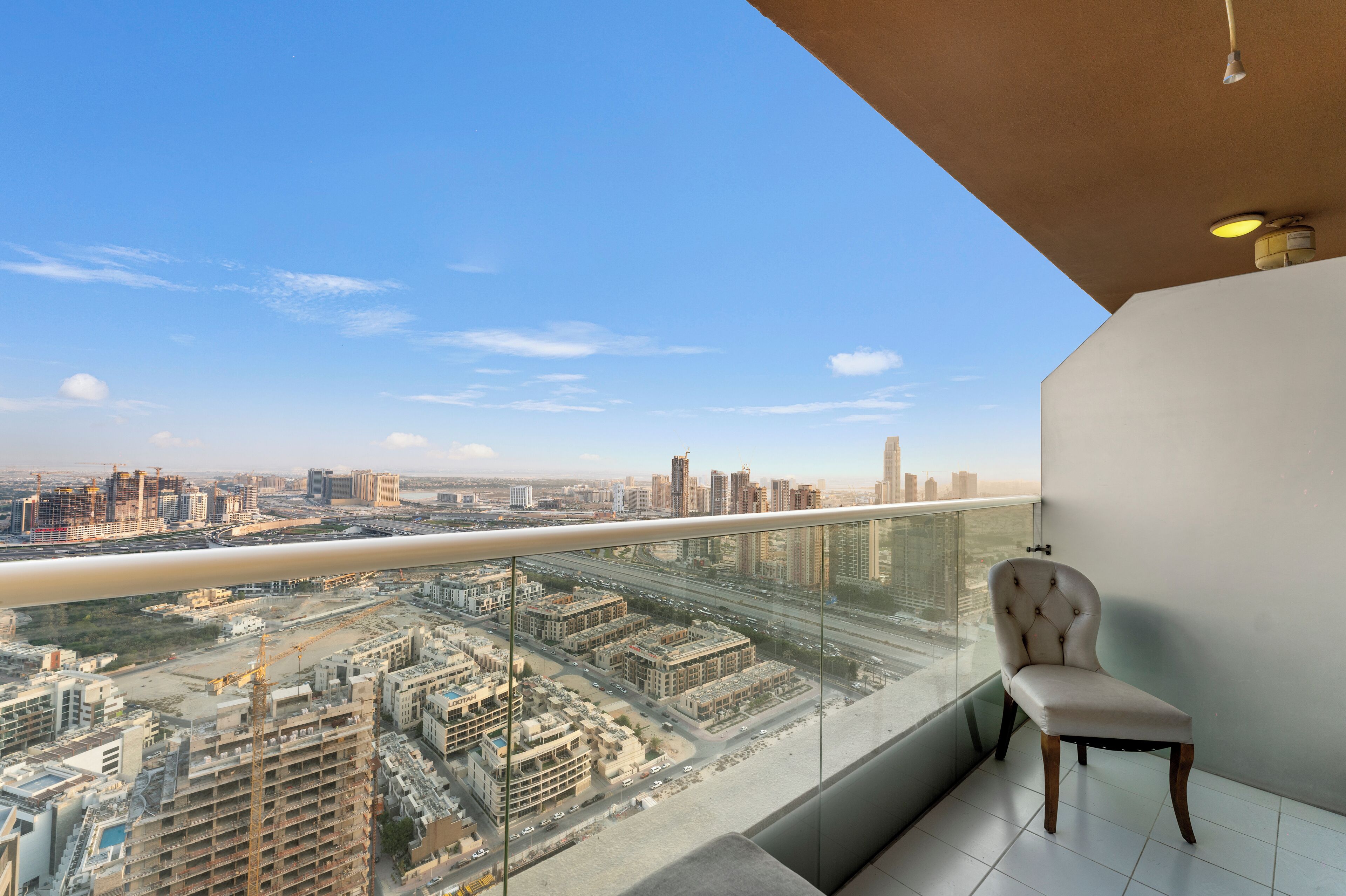 Comfort-Studio, Balkon, Stadtblick | Balkon