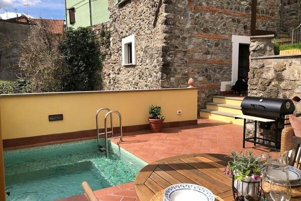 Pool - Cà La Torre, Stone House with pool in the terrace and super view (Bibola)