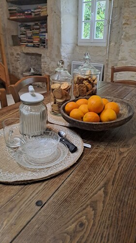 Oak at Gite du Calme Serene B & B Family Suite up to 5 people - Cognac & Saintes