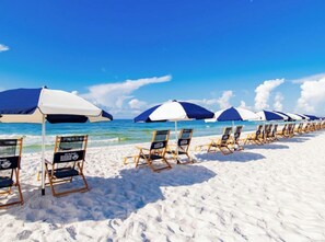 On the beach