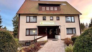 Fassade der Unterkunft