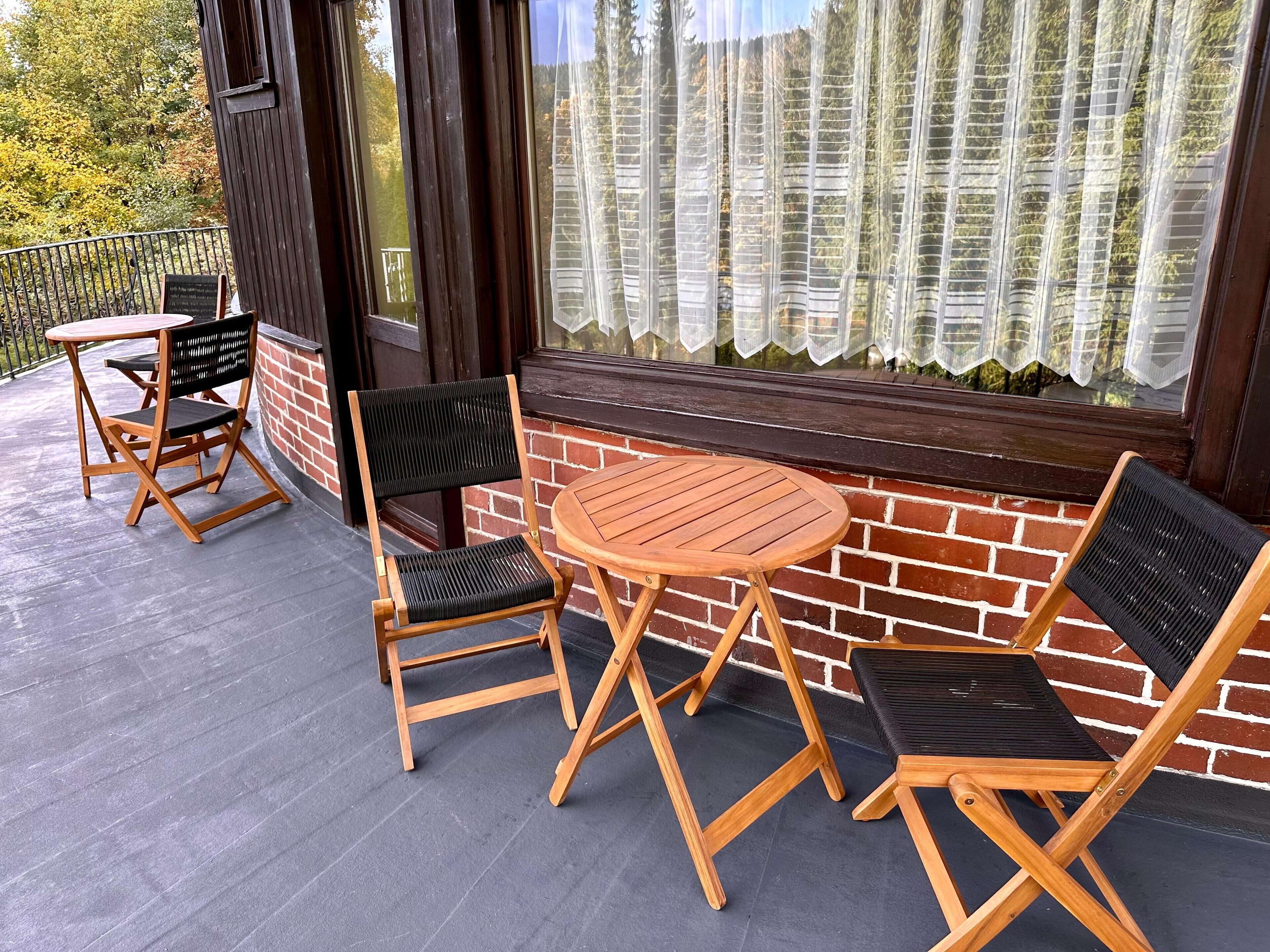 Standard Double Room, Balcony, Lake View | Terrace/patio