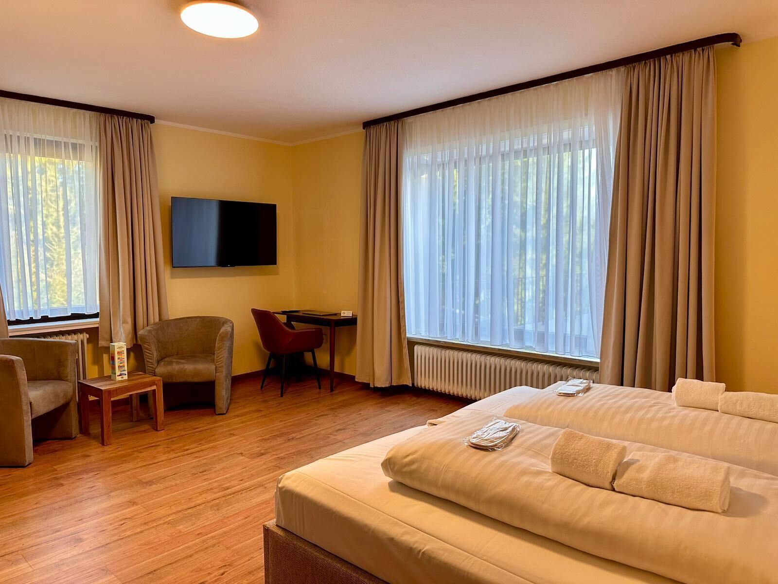 Wifi gratis y ropa de cama 