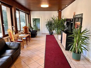 Sala de estar en el lobby