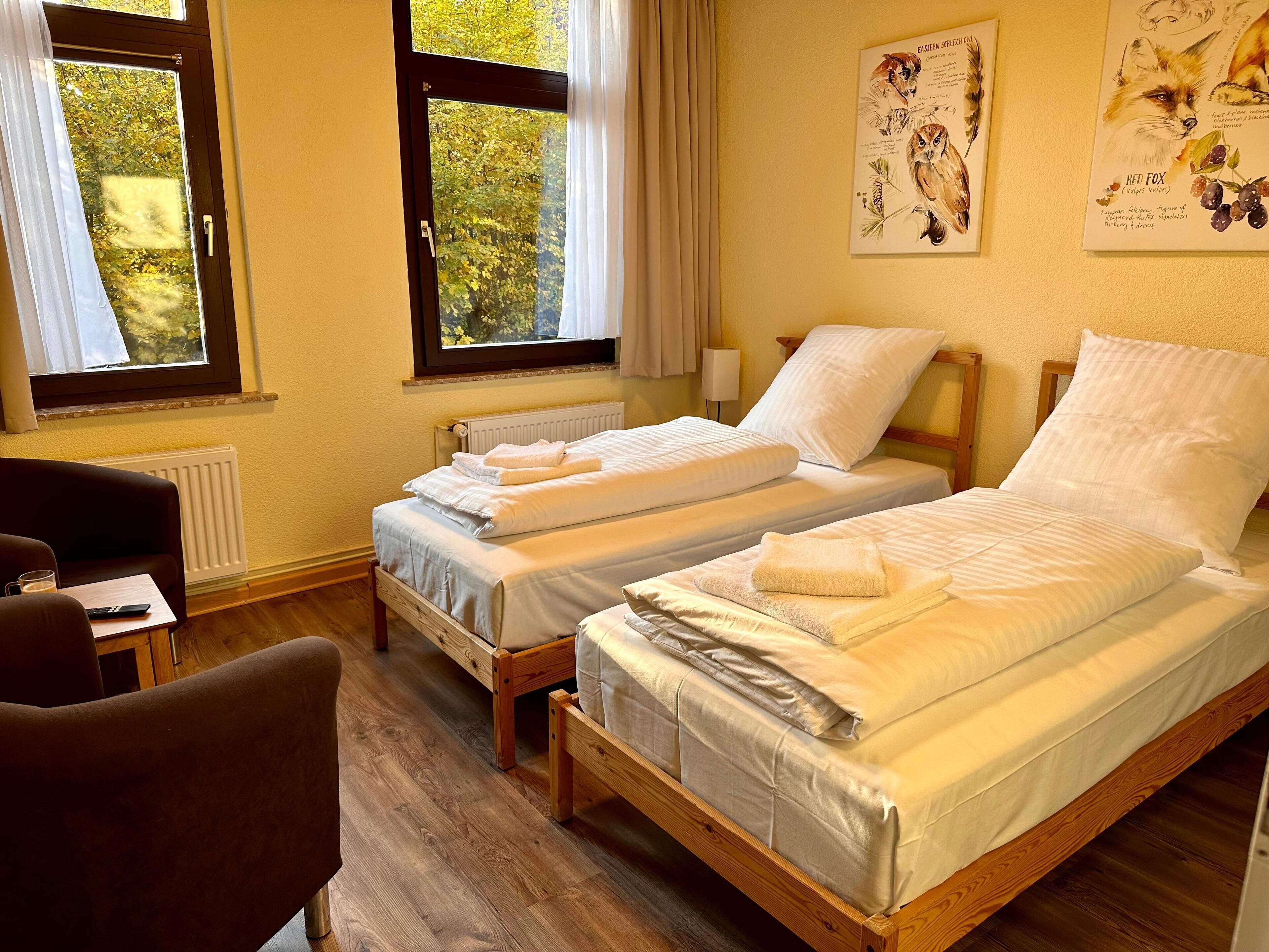 经济双人房 | 免费 WiFi、床单