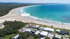Beach nearby