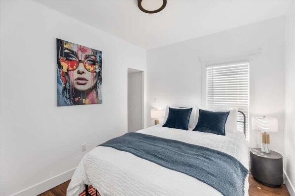 5 bedrooms, iron/ironing board, travel crib, WiFi