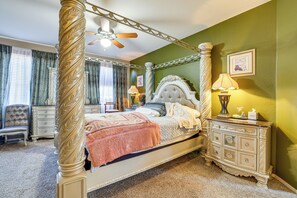 5 habitaciones, escritorio, internet y ropa de cama 