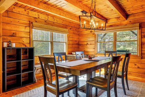 Private Spring-Fed Pond: Idyllic Shrewsbury Cabin!