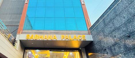 Fassade der Unterkunft