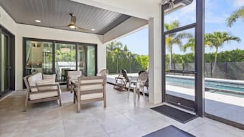 House, Multiple Beds, Pool Access, Pool View (Love Shack) | View from room