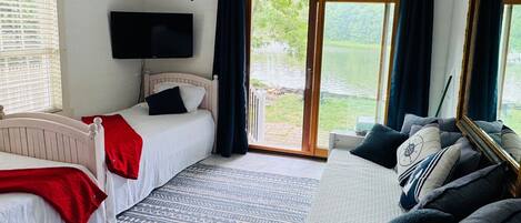 2 室のベッドルーム、WiFi、ベッドシーツ