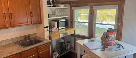 Microwave, oven, stovetop