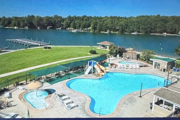Indoor pool, outdoor pool