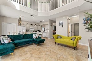 TV, video games, offices