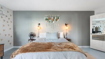 1 quarto, ferros/tábuas de passar roupa, Wi-Fi, roupa de cama