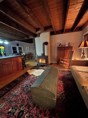 تلفزيون، مدفأة