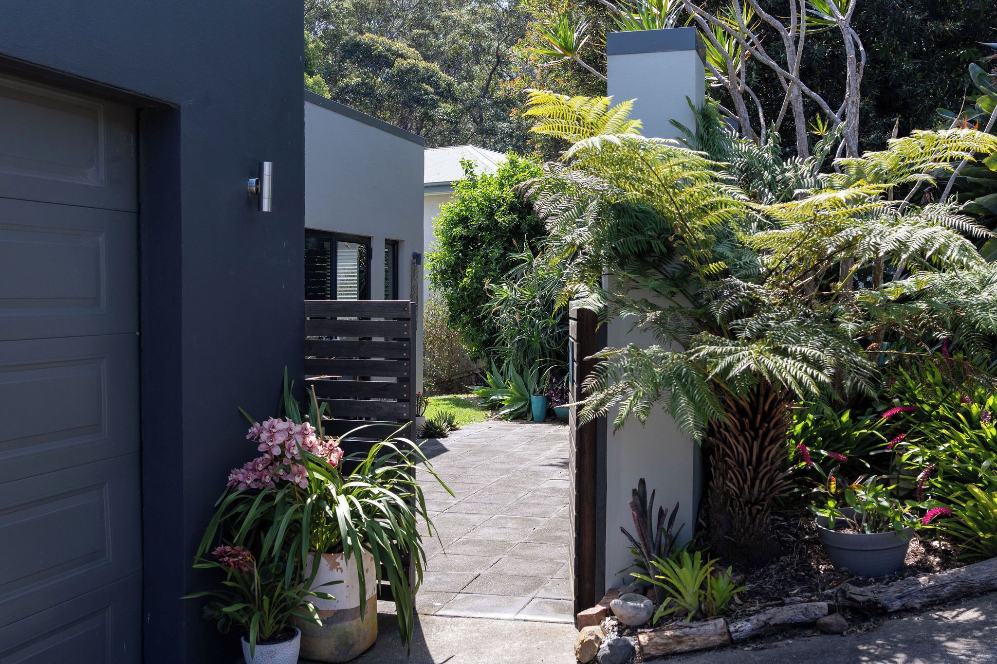 Enceinte de l’hébergement