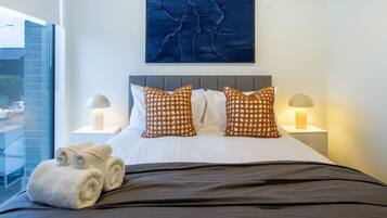 2 bedrooms, iron/ironing board, travel crib, WiFi