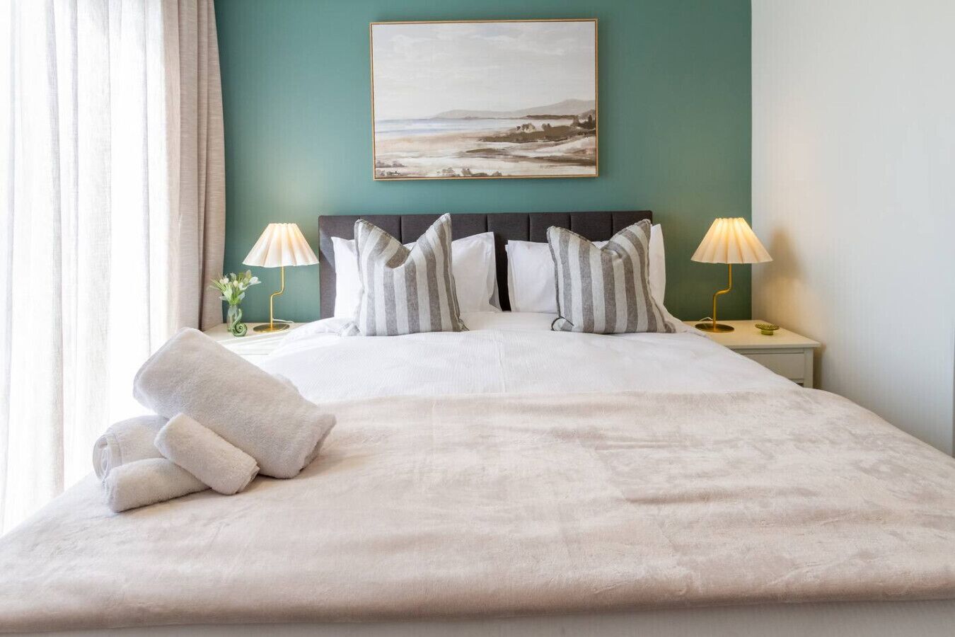 2 bedrooms, iron/ironing board, travel crib, WiFi