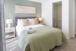 2 soverom, strykejern/-brett, wi-fi og sengetøy