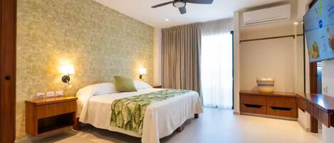 1 多间卧室、熨斗/熨衣板、WiFi、床单