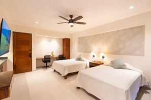 1 غرفة نوم ومكواة/لوح كي وواي فاي وملاءات أسرّة