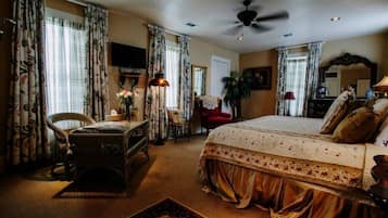 Blackout curtains, iron/ironing board, free WiFi
