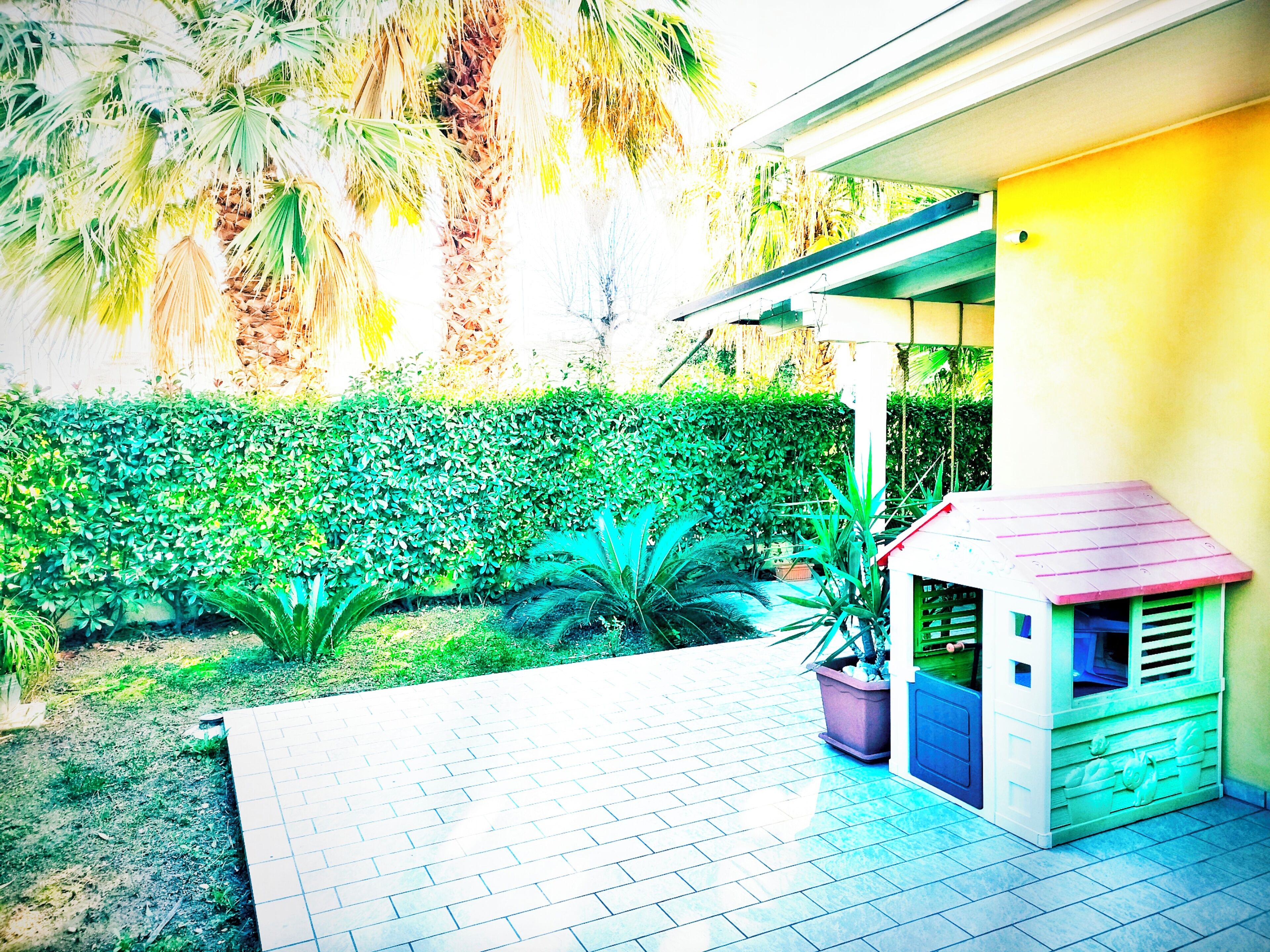 Enceinte de l’hébergement