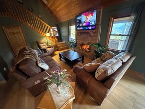 تلفزيون، مدفأة