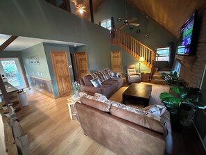 تلفزيون، مدفأة