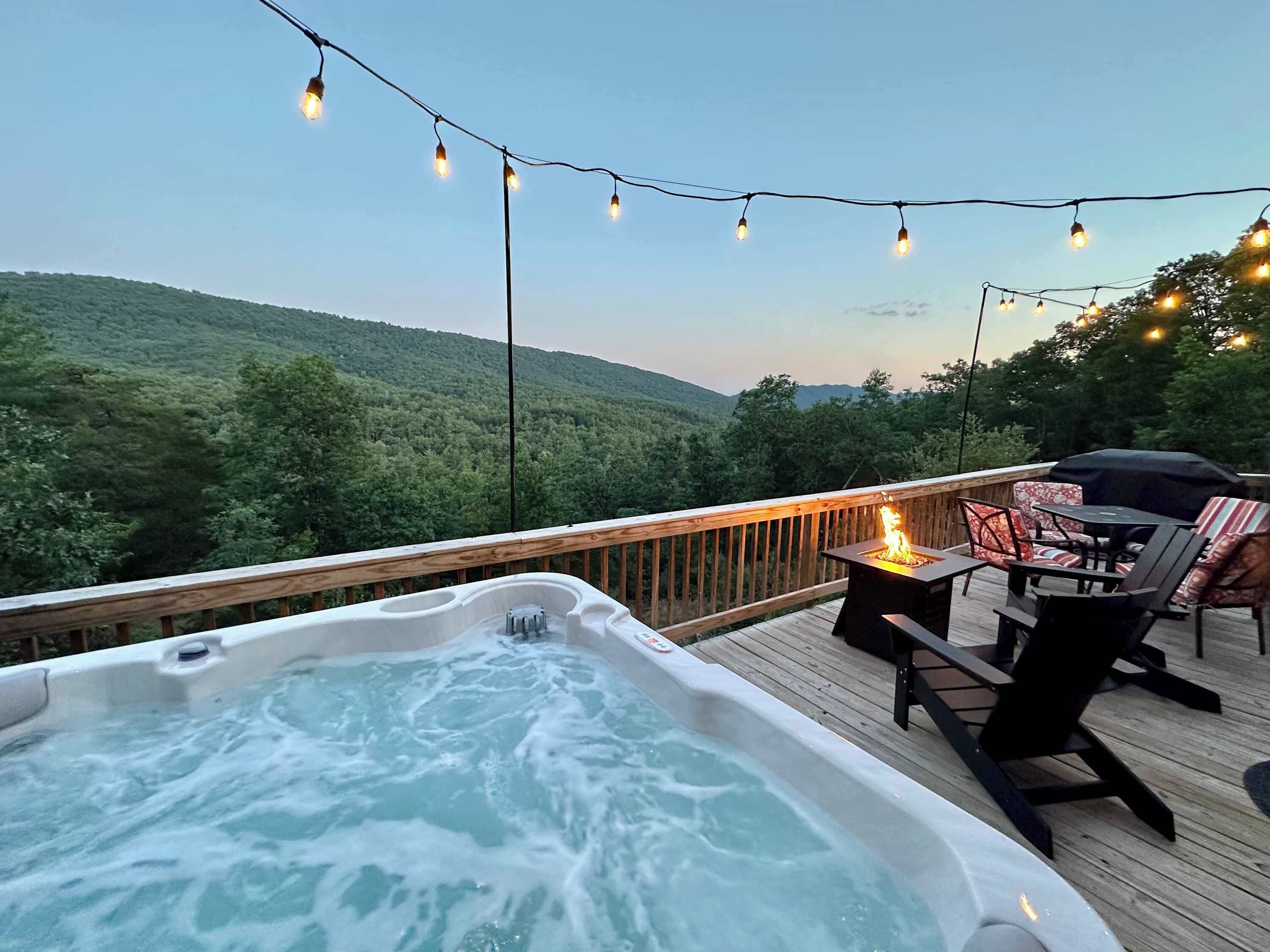 Bain à remous extérieur