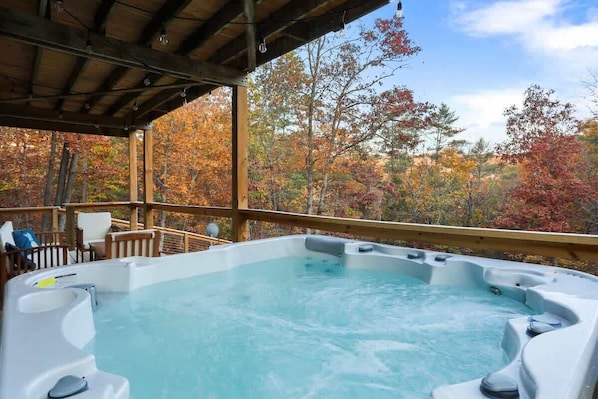 Bain à remous extérieur