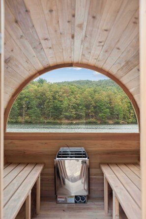 Sauna - Lakeside Retreat w/ Hot Tub & Mtn Views at Exhale (Basye)
