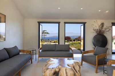 Ocean View Carmel Private Home Across from Point Lobos Park & Monastery Beach
