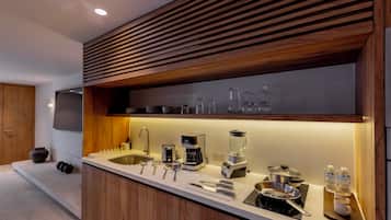 Superior appartement, 2 slaapkamers | Privékeuken | Een espressoapparaat