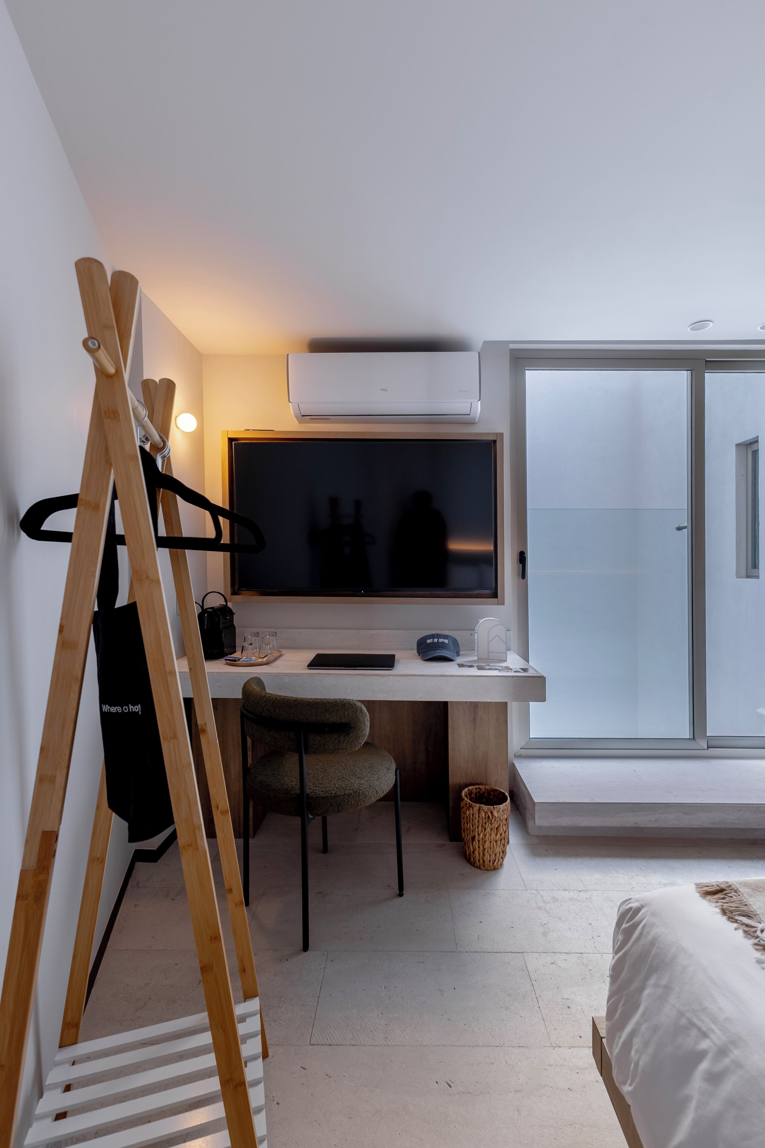 In-room safe, desk, laptop workspace, iron/ironing board