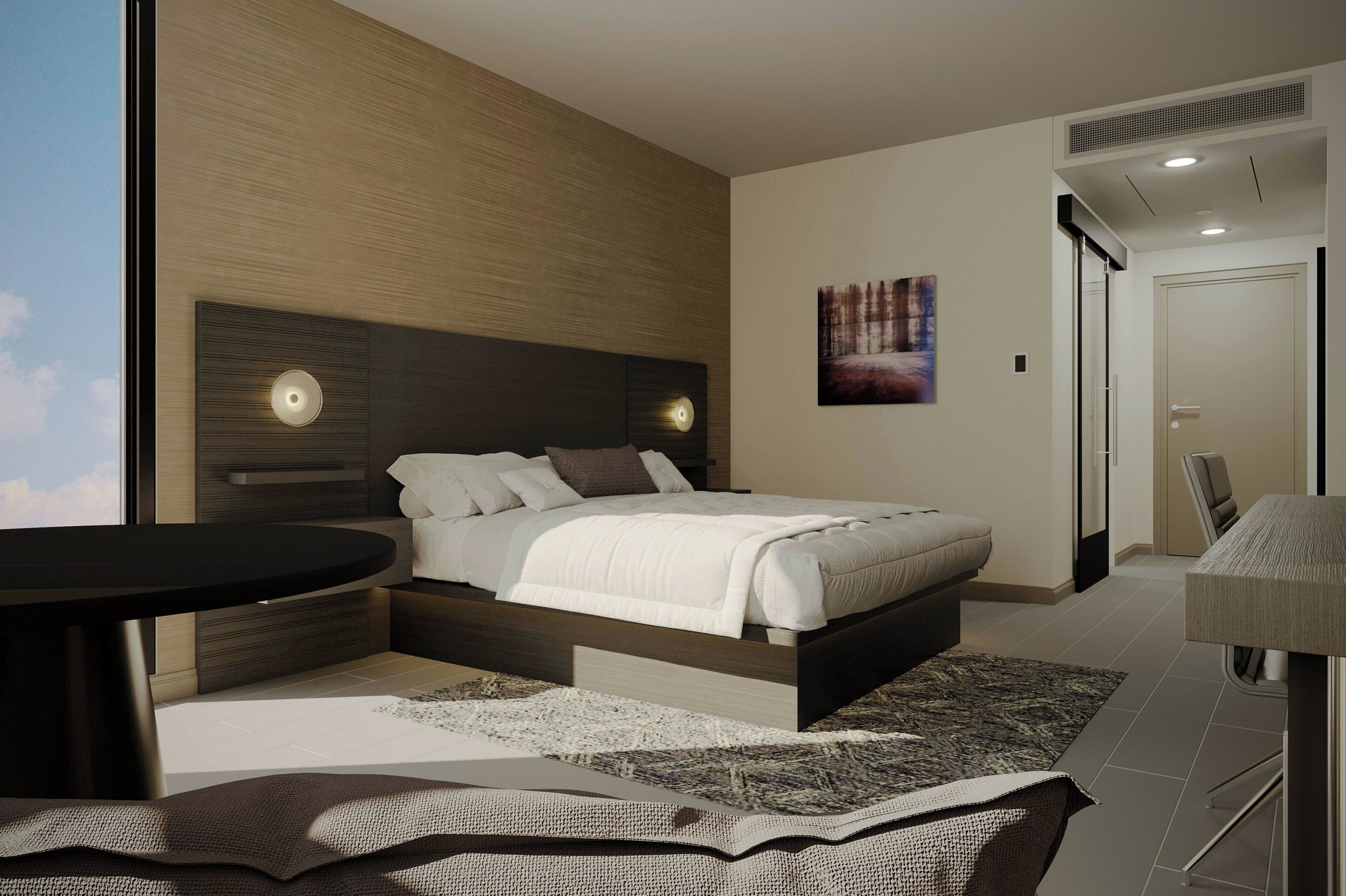 Phòng Deluxe, 1 giường cỡ king, góc