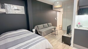 1 Schlafzimmer, Bügeleisen/Bügelbrett, kostenloses WLAN, Bettwäsche