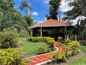 Àrea exterior de l'allotjament