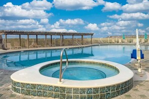 Una piscina climatizada