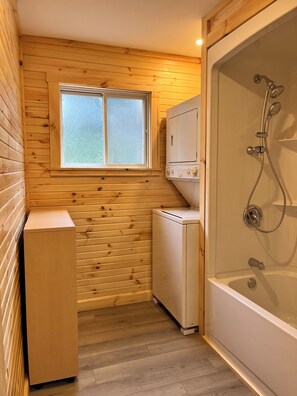 Towels, soap, toilet paper