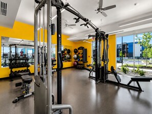 Fitness facility - Modern Jarrell Retreat, Near Austin, Pool+Parking (Jarrell)