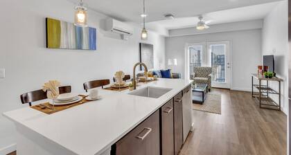 Modern 2BR w/Pool+Gym+Game Room + Min to St. David's Hosp